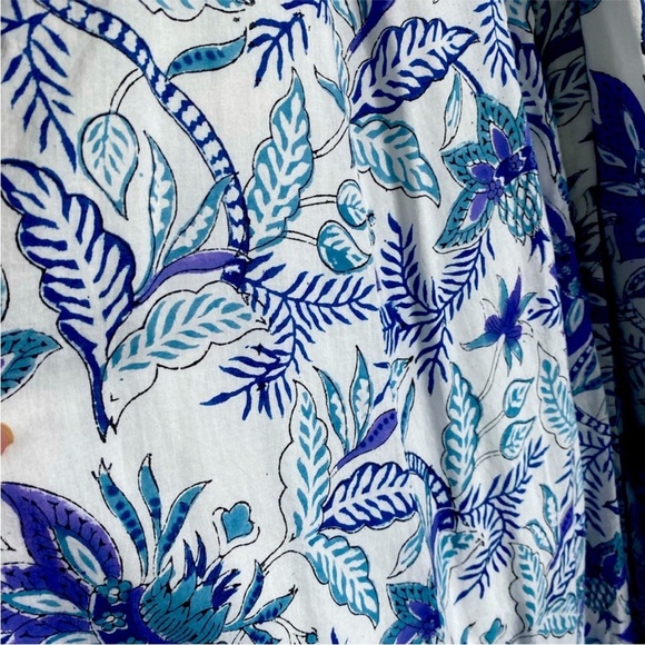 Julia Amory shirt dress Aegean chintz size medium - Picture 7 of 11